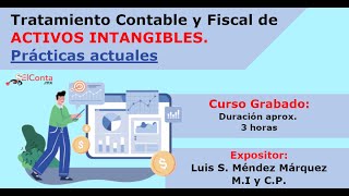 Activos intangibles Tratamiento Contable y Fiscal de Prácticas actuales [upl. by Adnamas]