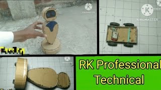 How To Make DIY Cardboard RobotRK Professional Technical [upl. by Pell]