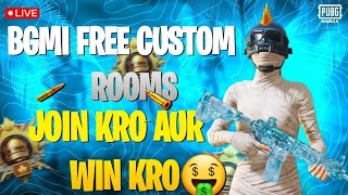 CUSTOM ROOM LIVE  UC ROYAL PASS AND CASH GIVEAWAY  BGMI LIVE CUSTOM ROOM TONY PLAYZz [upl. by Argyres799]