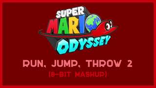 Run Jump Throw 2 8Bit Mashup  Super Mario Odyssey EXTENDED HQ [upl. by Eilyab382]