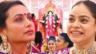 UNCUT  Kali Pooja 2024  Rani MukerjiTanishaa MukerjiSharbani Mukherjee [upl. by Carrie893]