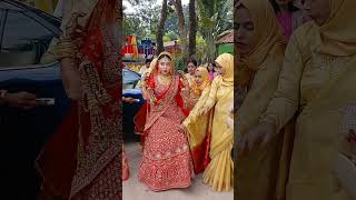 নতুন বউ চলে এসেছেviralvideo viralshort wedding [upl. by Gabbie348]