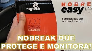 Nobreak Ragtech para proteção e monitoramento via PC Review amp funcionamento [upl. by Hsatan746]