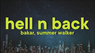 Bakar  Hell N Back Lyrics ft Summer Walker [upl. by Samira]