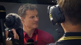 David Coulthard F1 Behind The Scenes [upl. by Attelrak126]