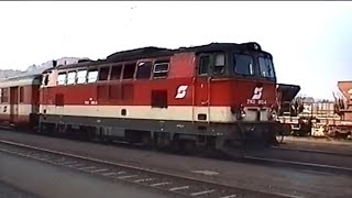 ÖBB Class 2143 locomotives on the Graz to Szentgottard Line [upl. by Thanos716]