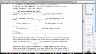 How To Fill Out A Standard Lease Agreement [upl. by Scarito]