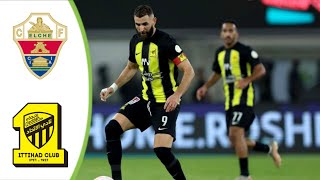 Elche vs Al Ittihad  Extended Highlights amp All Goals 2024 HD [upl. by Diannne826]