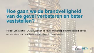 Hoe gaan we de brandveiligheid van de gevel verbeteren en beter vaststellen [upl. by Shah324]