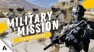 Military Mission  GTA 5 Roleplay [upl. by Burnsed]