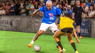 Neymar Jr Plays Against Womens Winning Team  Red Bull Neymar Jrs Five 2022 [upl. by Atirat]