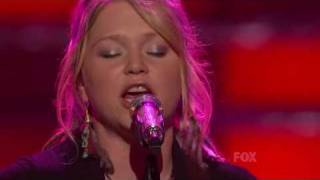 Crystal Bowersox quotMe and Bobby McGeequot Top 2First Song [upl. by Ardrey887]