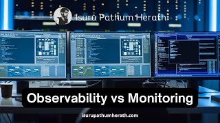 Monitoring and Observability  Isuru Pathum Herath  Sinhala [upl. by Oileve]