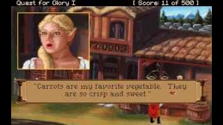 Lets Play quotQuest for Glory Iquot Part 02  Out at Night [upl. by Orecic463]