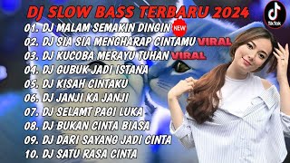 DJ SLOW BASS 2024  DJMALAM SEMAKIN DINGIN X SIA SIA MENGHARAP CINTAMU FULL ALBUM [upl. by Ybanrab]