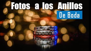 📌 Mis SECRETOS Fotos 👉  ANILLOS de BODA  con FLASH [upl. by Harwin]