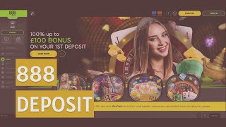 888 Casino Deposits amp Withdrawals [upl. by Lamraj]