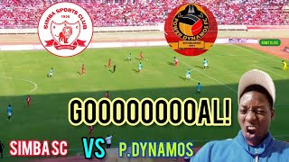 GOAL SIMBA SC VS POWER DYNAMOS LIVE WHAT A GOAL MISS [upl. by Ahsinra820]