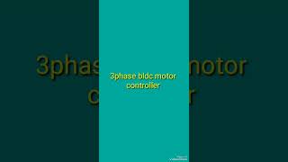 Three phase bldc motor controller using Arduino bldcmotor automobile magnet electronics motor [upl. by Hilar]