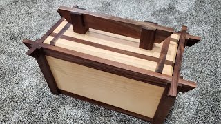 Japanese Style Keepsake Box Build [upl. by Hadley]