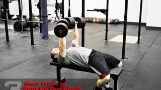 The Best Way to Spot Dumbbells Up for the Bench Press [upl. by Odraode]