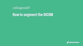 How to segment DICOM data in coDiagnostiX® Expert Mode [upl. by Kumagai89]