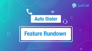 Auto Dialer  Feature Rundown With Team JustCall [upl. by Annaed871]