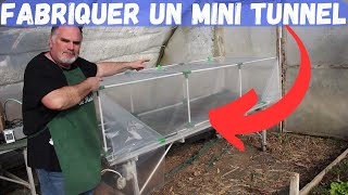 Comment fabriquer un mini tunnel pour votre potager en quelques étapes facile [upl. by Leggat]