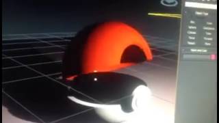 pokeball echa en 3D con animación [upl. by Haliek]