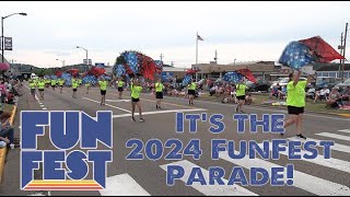 2024 FunFest Parade FULL Parade [upl. by Yrral985]