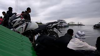 Ferry boats cross Brahmaputra river between Jorhat and Majuli island [upl. by Yong]