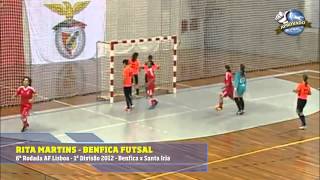 Selo de Qualidade  Rita MartinsBenfica Futsal [upl. by Iral]