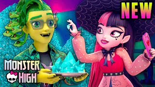 Draculaura Helps Deuce Sell Rock Candy  New Monster High Animated Series [upl. by Emmalynn]