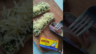 Anchovy amp Pesto Grilled Cheese [upl. by Odranar]