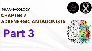 Pharmacology  adrenergic antagonist part  3 المنهج الوزاري الموحد [upl. by Googins]