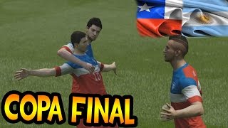 FIFA 15  Copa Final  Armando Equipo Argentino y Chileno  Messi Imparable [upl. by Paresh]