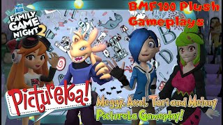 BMF100 Plush Gameplays Meggy Axol Tari amp Melony Play Pictureka Hasbro Family Game Night Vol 2 [upl. by Patnode446]