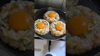 Egg bred🍞🍳 breakfast egg eggrecipe breackfast food breakfastsnacks recipe breafast [upl. by Uttasta]