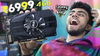 CHEAPEST 4GB GPU For GamingDDR5 🤩 Normal PC Into Gaming PC  RX 550 vs GT 1030 [upl. by Betthezul]