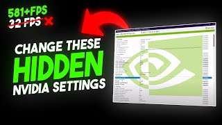 🔧 Change These HIDDEN Nvidia SETTINGS To Boost FPS amp Lower LATENCY 2024 ✅ [upl. by Teyut]