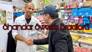 Visiting Shandar Sweets Bradford  Fresh Mithai and more 🤤 [upl. by Shear434]