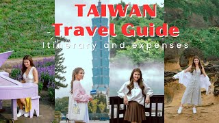 Taiwan travel guide total expenses itinerary and requirements  Jen Barangan [upl. by Cerell]