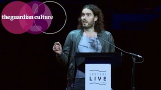 Russell Brand reads Che Guevara letter grow up as good revolutionaries [upl. by Odnumde]