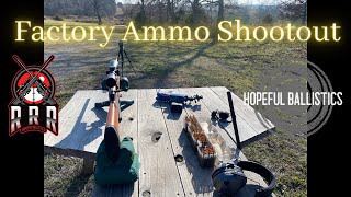 Factory ammo shootout 270 WSM 3006 Spr 22LR [upl. by Nahoj873]