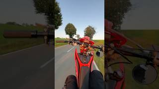 Legendary 50ccm wheelie 🔥 50ccm wheelie tutorial bikelife [upl. by Halullat]