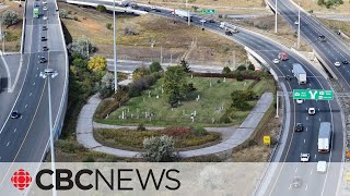 How this tiny cemetery ended up wedged between two major Toronto highways [upl. by Drofiar]