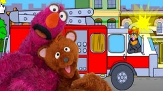 Sesame Street Lets Play Sounds Around Town With Telly And Baby Bear [upl. by Wira729]