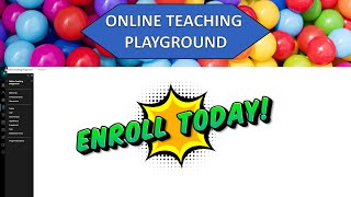 Introducing the Online Teaching Playground [upl. by Esenej734]