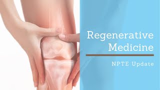 NPTE Practice Question  170 MSK Interventions Regenerative Medicine [upl. by Ahsiemal]