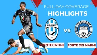 Montecatini  Forte dei Marmi Gli Highlights della partita [upl. by Kcirednek]